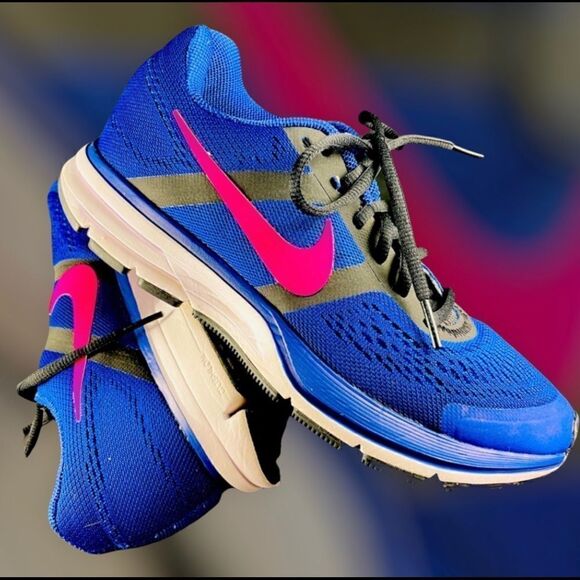 Mint condition Nike Air zoom Pegasus 30 navy pink size 8 us womens 39 EUR - Picture 1 of 8